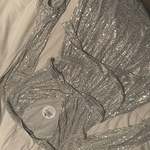 Never worn beautiful sequined Petal and Pup dress